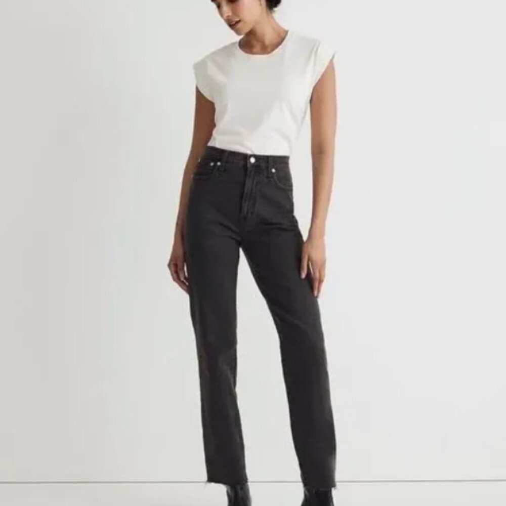 Madewell The Perfect Vintage Jean in Lunar Wash - Size 27